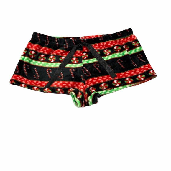 Women’s Fleece Lounge Shorts Bundle M & L Disney Jack + Christmas - Picture 4 of 8